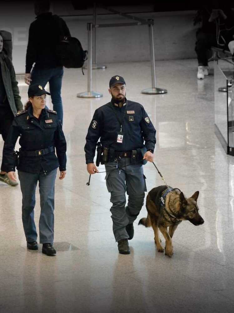 polaria polizia frontiera fiumicino