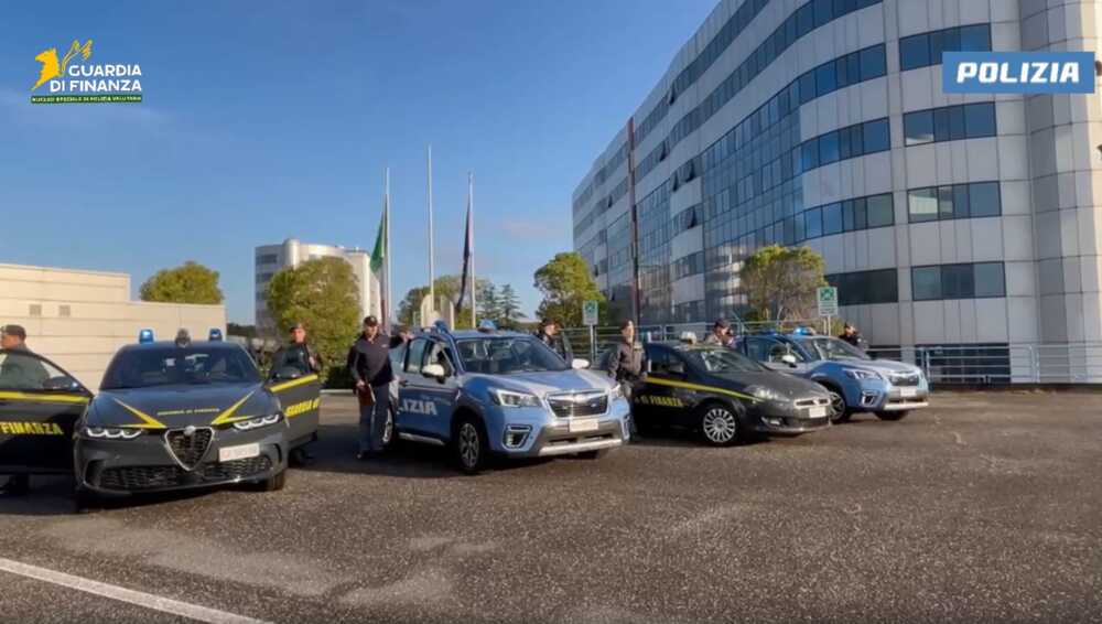 Riciclaggio Capitale: sette arresti di Polizia e Finanza, sequestrati beni per 5 milioni