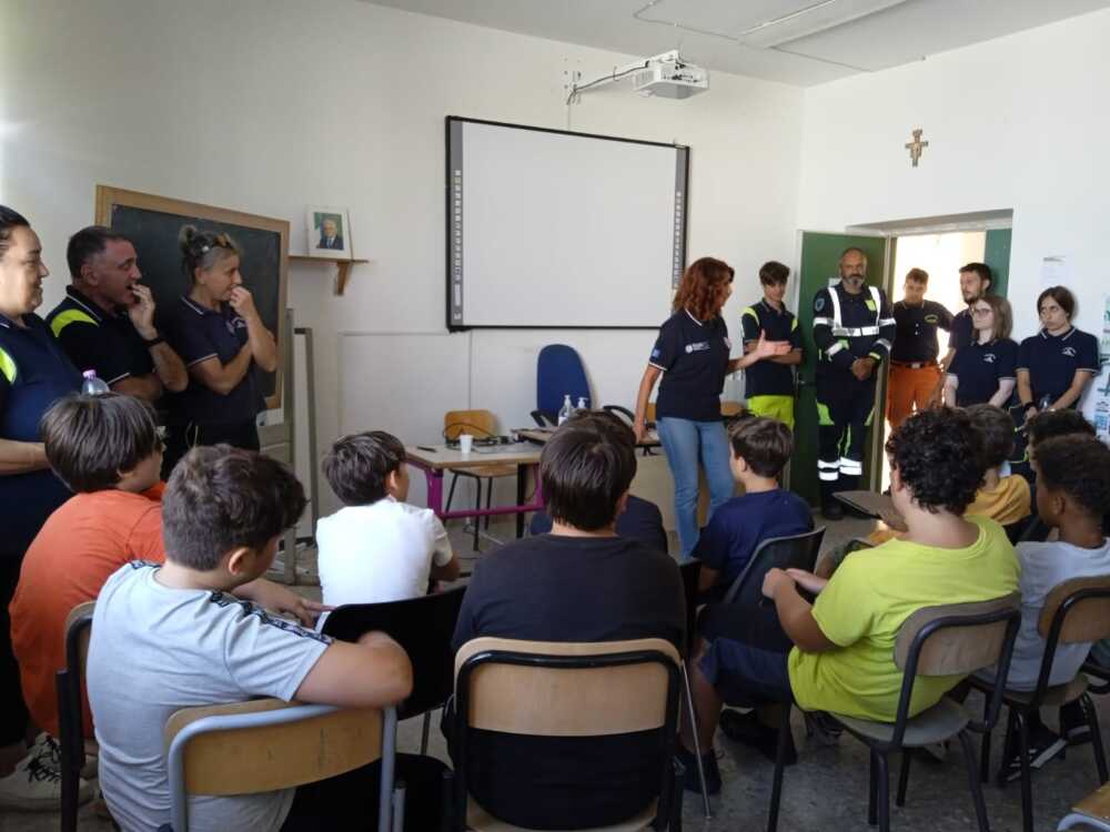 protezione civile - campo scuola