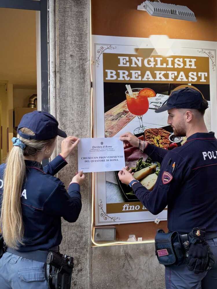 trevi art 100 sigilli polizia