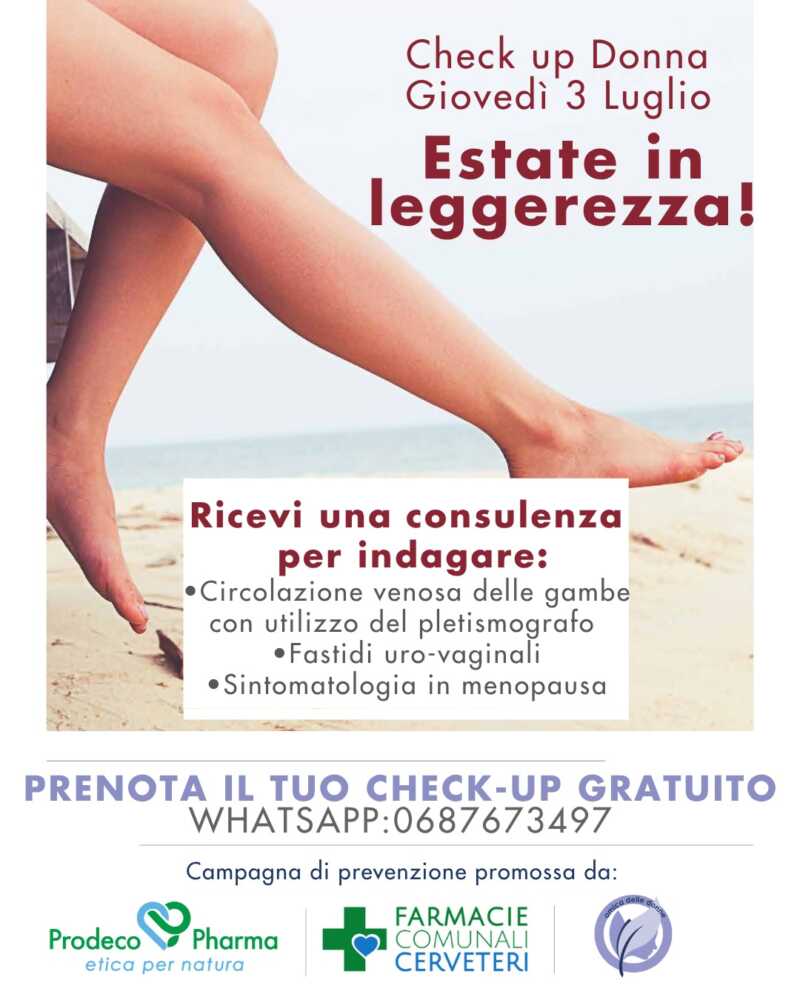 Estate in Leggerezza farmacia comunale n.6