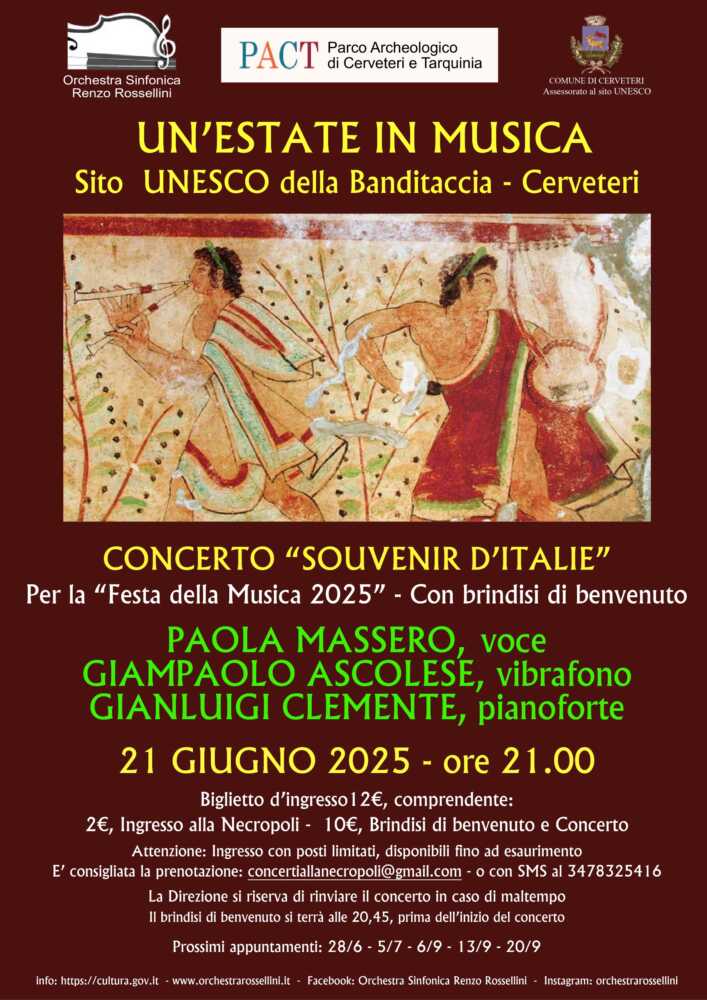 Festa della Musica Necropoli Giampaolo Ascolese