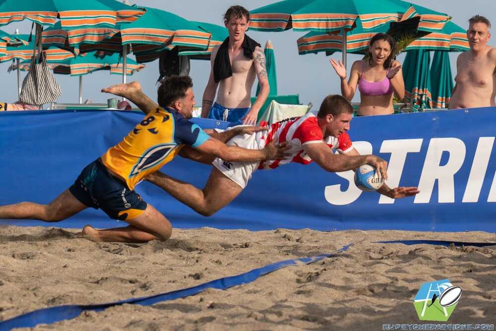 Il 5 luglio trofeo italiano di beach rugby a Maccarese con le Fiamme Oro