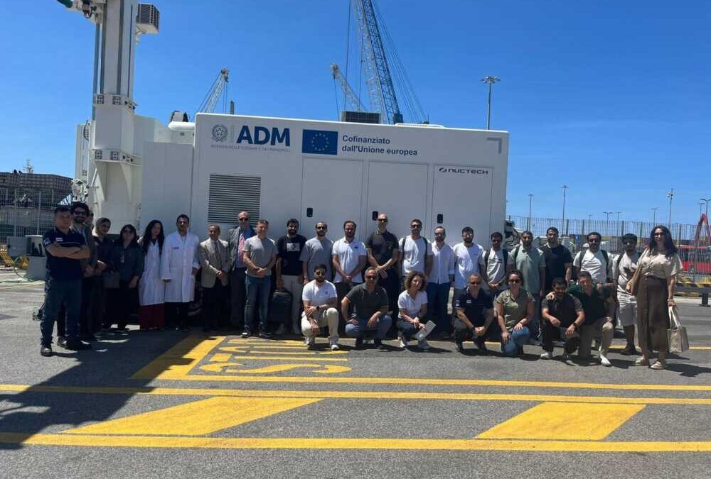 Gli studenti di Tor Vergata alle Dogane di Civitavecchia