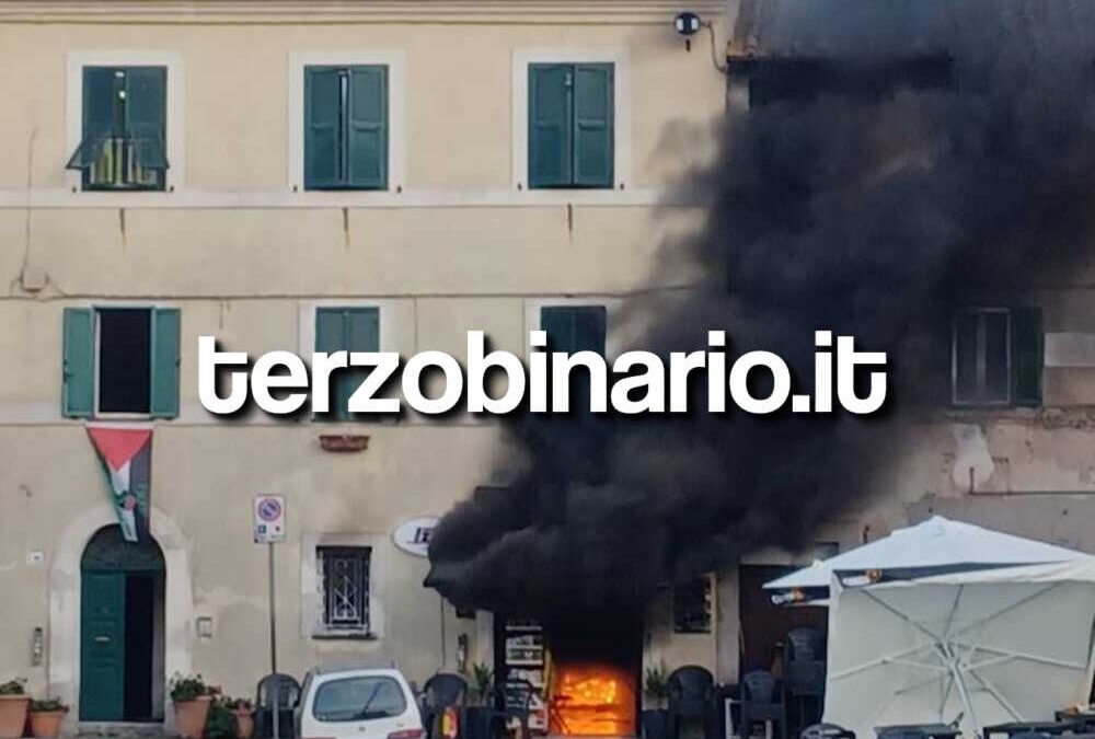 Incendio alla pizzeria di Allumiere, parte la raccolta fondi di Comune e Pro Loco