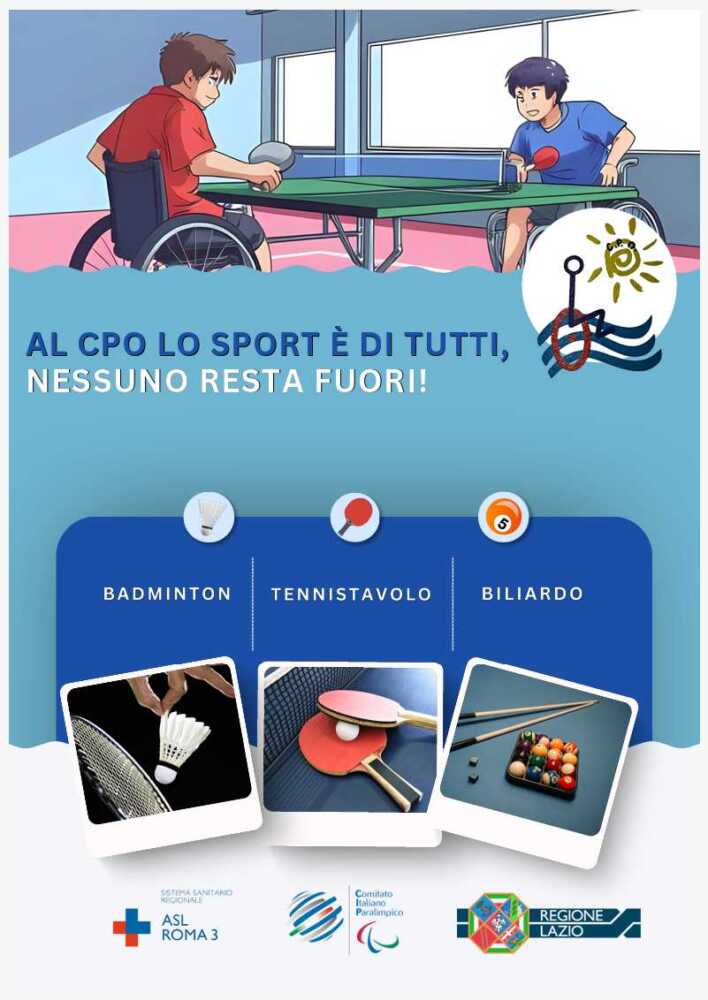 locandina sport cpo paraplegici ostia locandina sport cpo paraplegici ostia