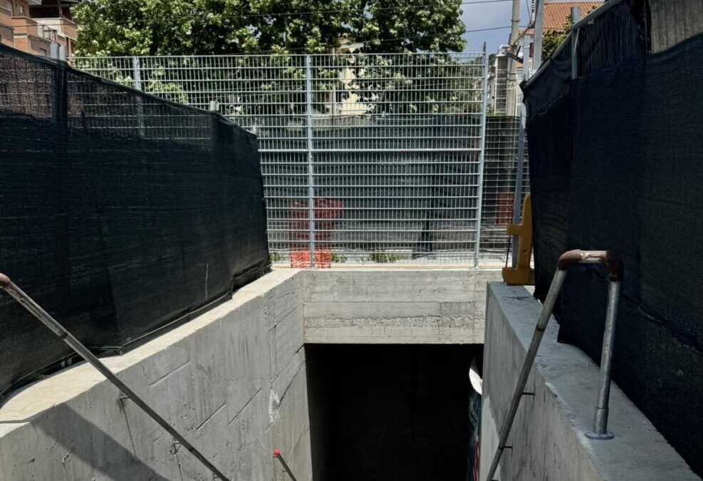 Riaperto il sottopasso alla stazione di Santa Marinella