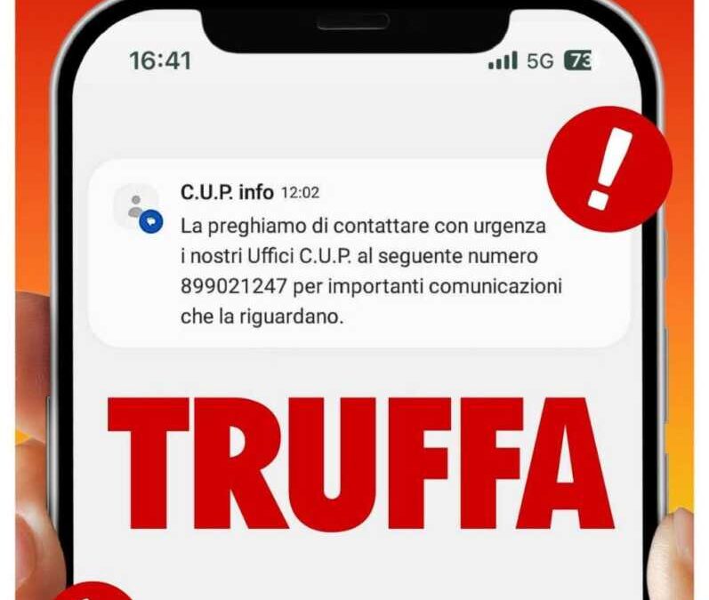 “Ritira il referto medico, chiama questo numero”: la Regione denuncia gli sms-truffa