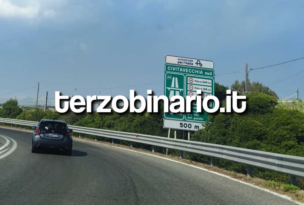 Stanotte sulla A12 chiuso il tratto fra Civitavecchia Nord e Sud