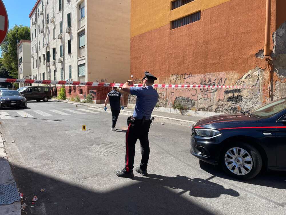 carabinieri rilievi quarticciolo