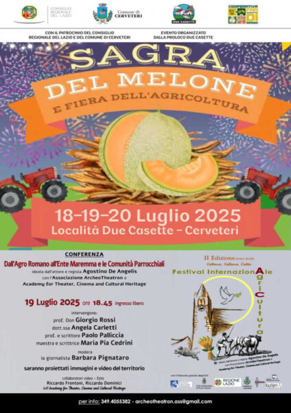 locandina Festival AgriCultura Due Casette