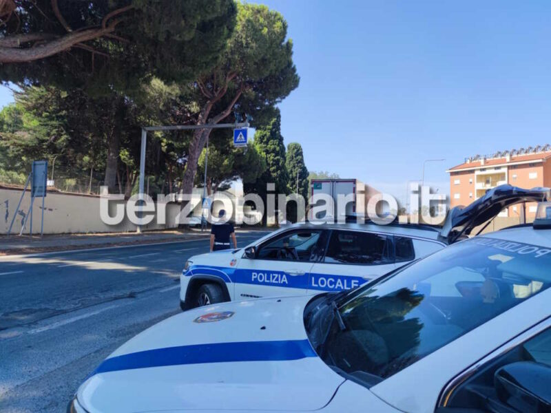 municipale civitavecchia blocco tir borgata aurelia nord 2
