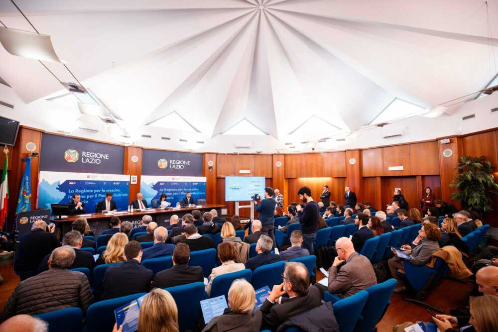 regione lazio conferenza stampa