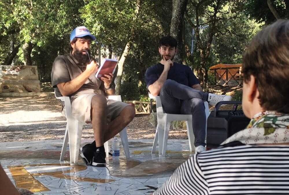 Libri, alla “Panchina letteraria” di Tolfa si siede Ernesto Berretti