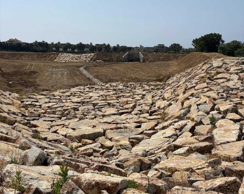 vasca laminazione ponton castrato santa marinella