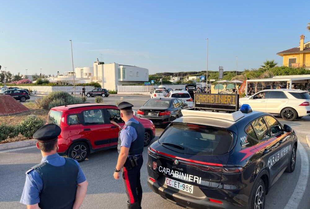 Controlli dei Carabinieri a Ostia, Fiumicino e Fregene