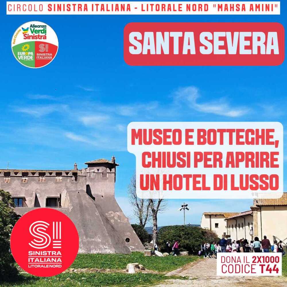 Si Ladispoli No fermo al Castello di Santa Severa trasformato in resort Si Ladispoli No fermo al Castello di Santa Severa trasformato in resort