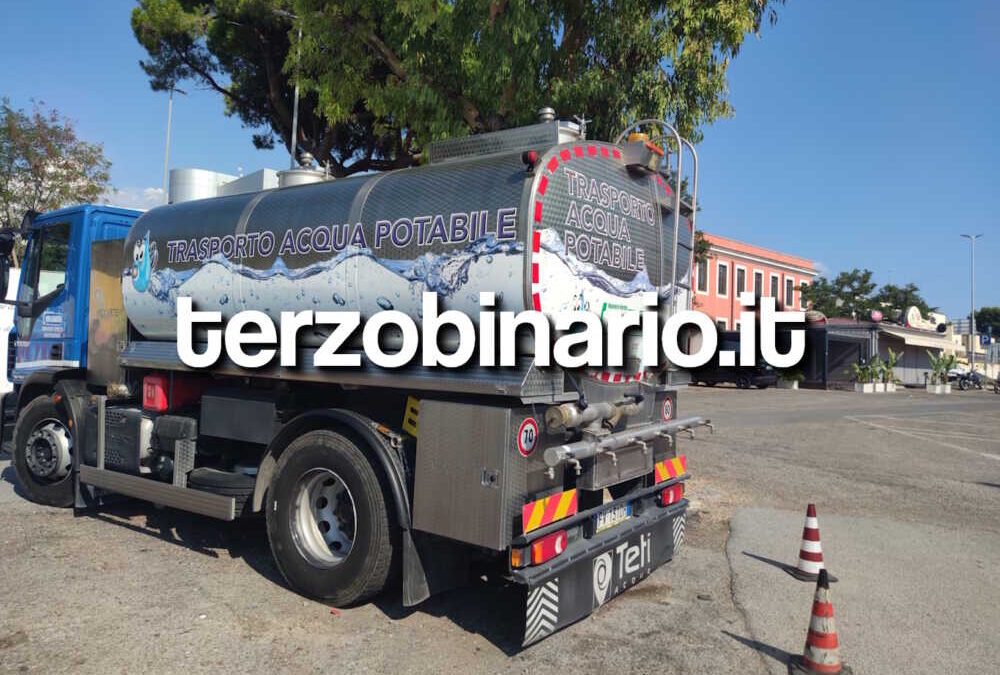 Niente acqua a Civitavecchia il 10 ottobre: le zone interessate