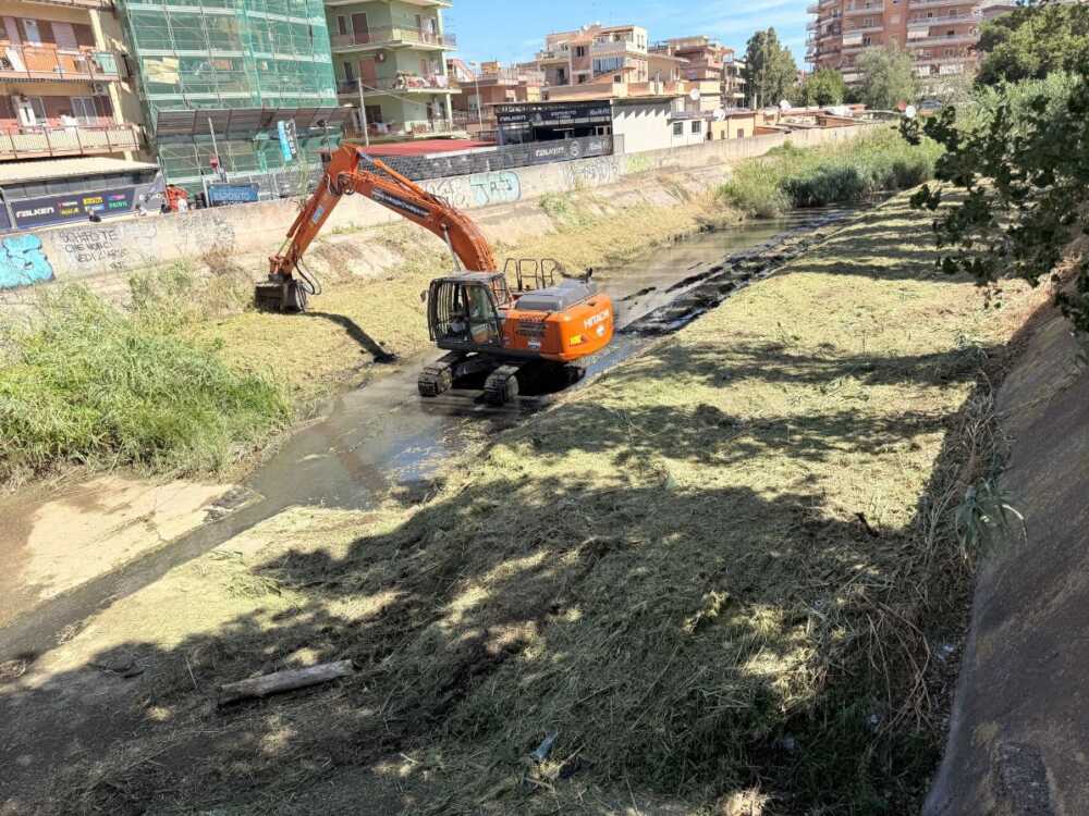 bonifica fosso Sanguinara Ladispoli