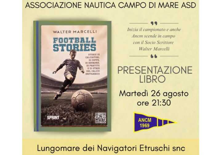libro calcio nautica campo mare walter marcelli