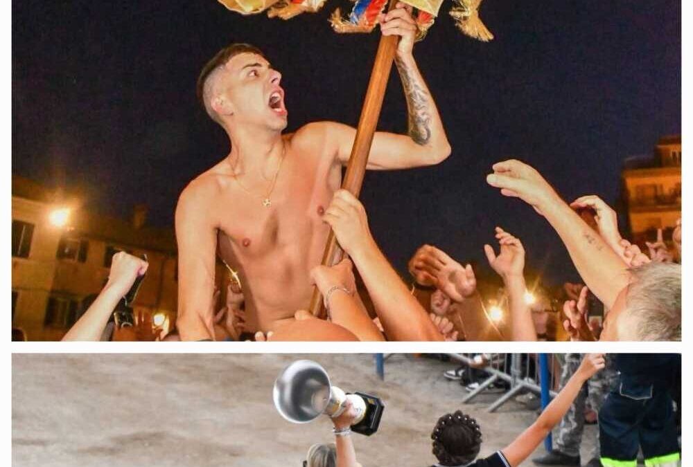 La festa del Burò illumina Allumiere