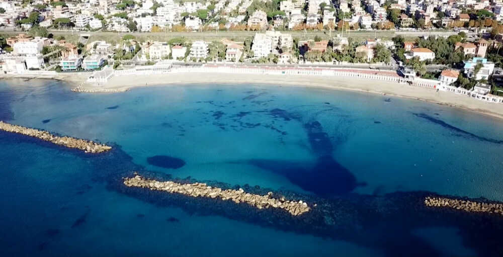 passeggiata santa marinella alto