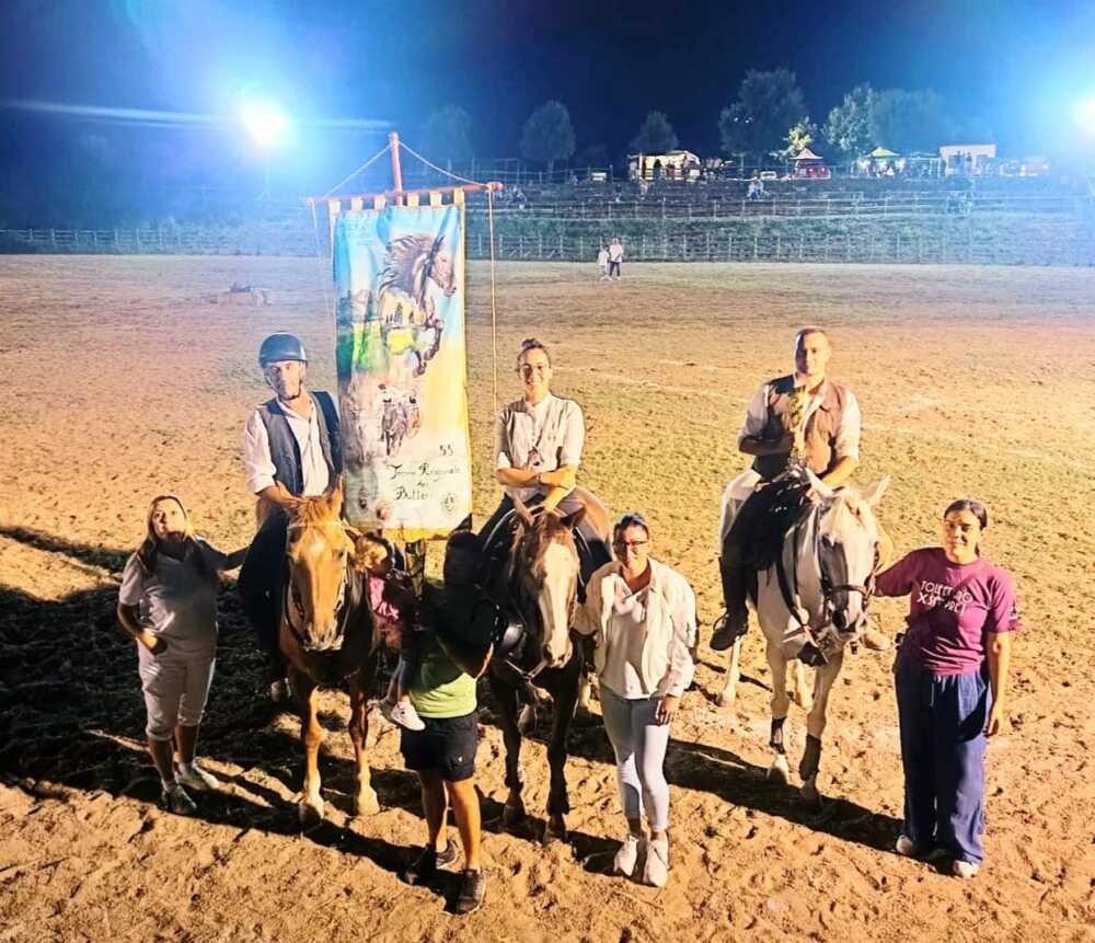 torneo dei butteri regionali 25 la Quercia con sindaca e pro loco torneo dei butteri regionali 25 la Quercia con sindaca e pro loco