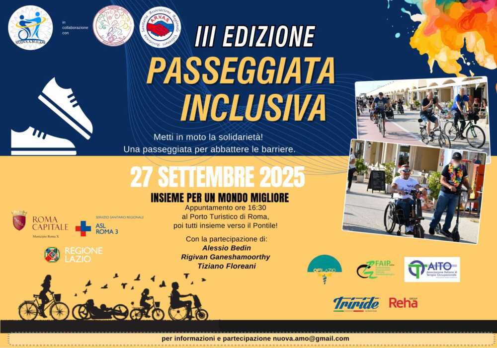 27 settembre 2025 passeggiata inclusiva