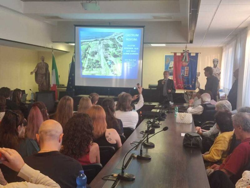 Castrum Novum, novità e nuove scoperte conferenza Comune santa marinella