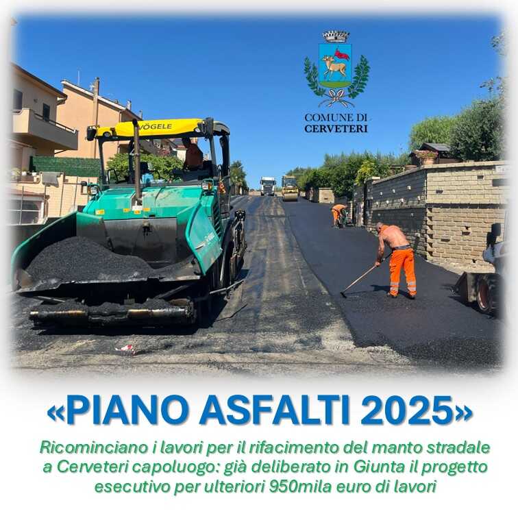 Locandina piano asfalti 2025 Locandina piano asfalti 2025