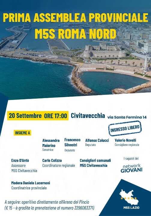 M5S Provincia Roma Nord M5S Provincia Roma Nord