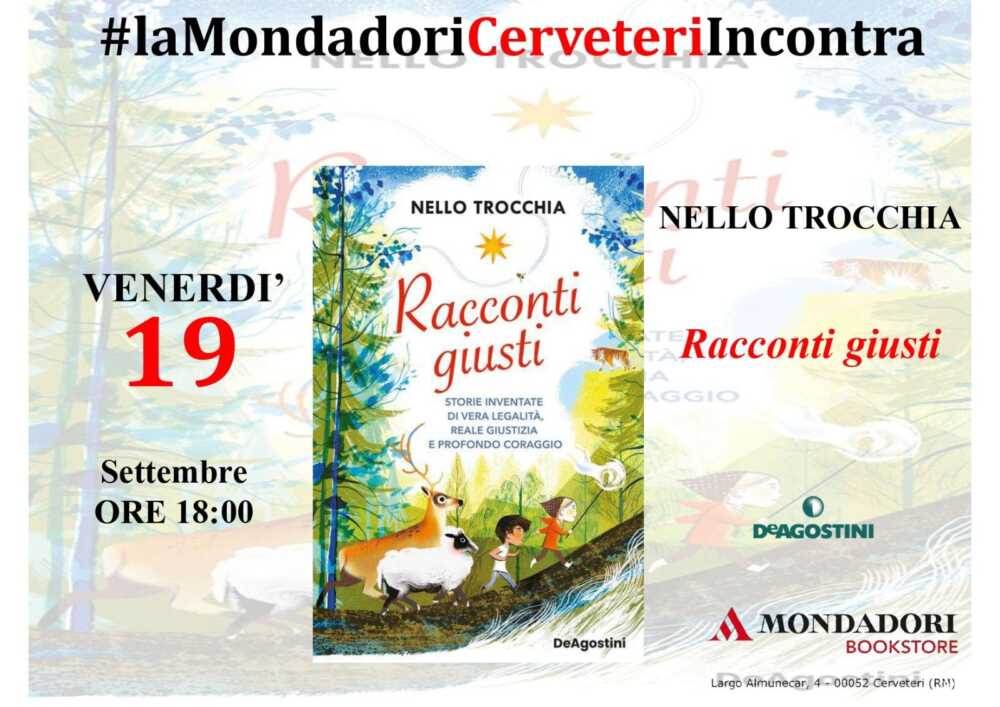 Nello Trocchia da Mondadori Cerveteri