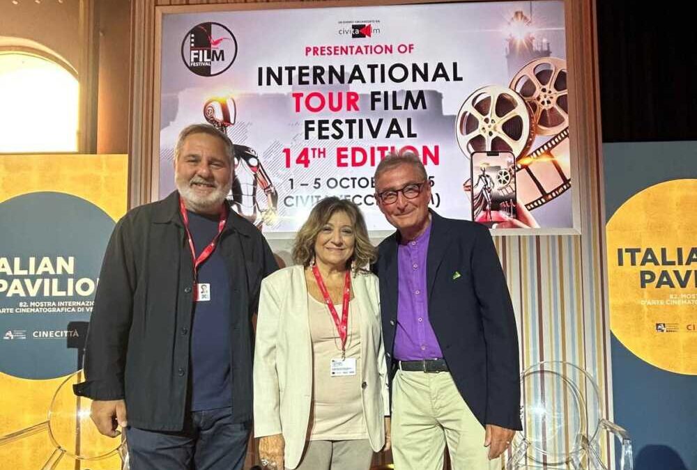 A Venezia presentazione alla grande per il XIV International Tour Film Festival che a ottobre sarà a Civitavecchia