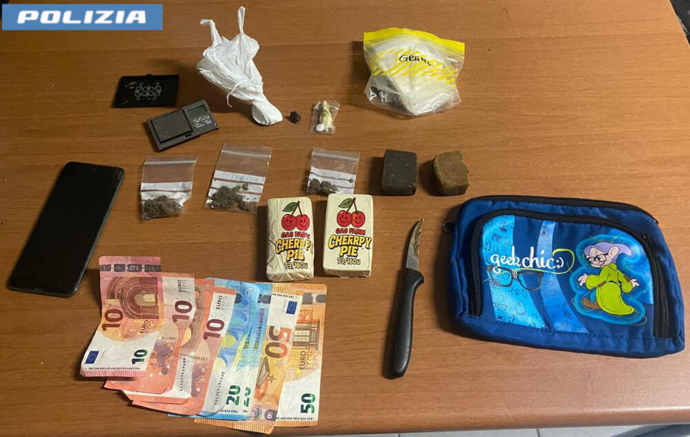 “Bici-pusher” beccato a Fiumicino dalla Polizia