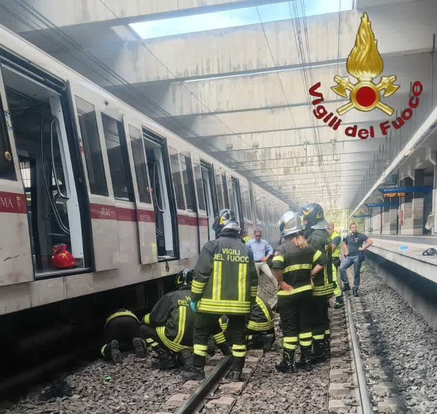 investimento metro vvf vigili fuoco pompieri investimento metro vvf vigili fuoco pompieri