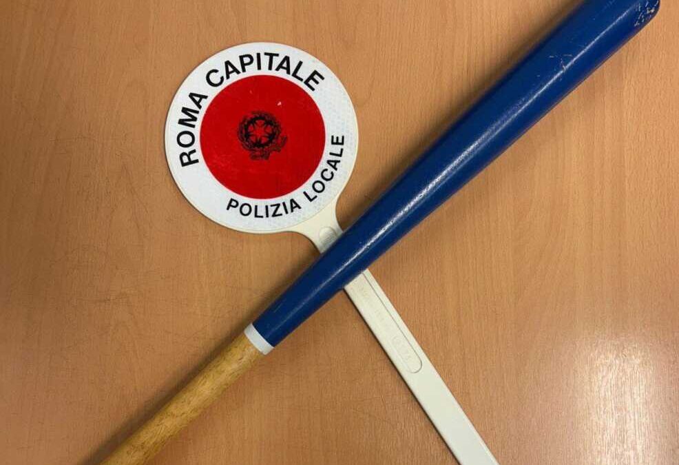 Lite automobilistica a Trastevere, Roma Capitale blocca un 48enne con una mazza da baseball