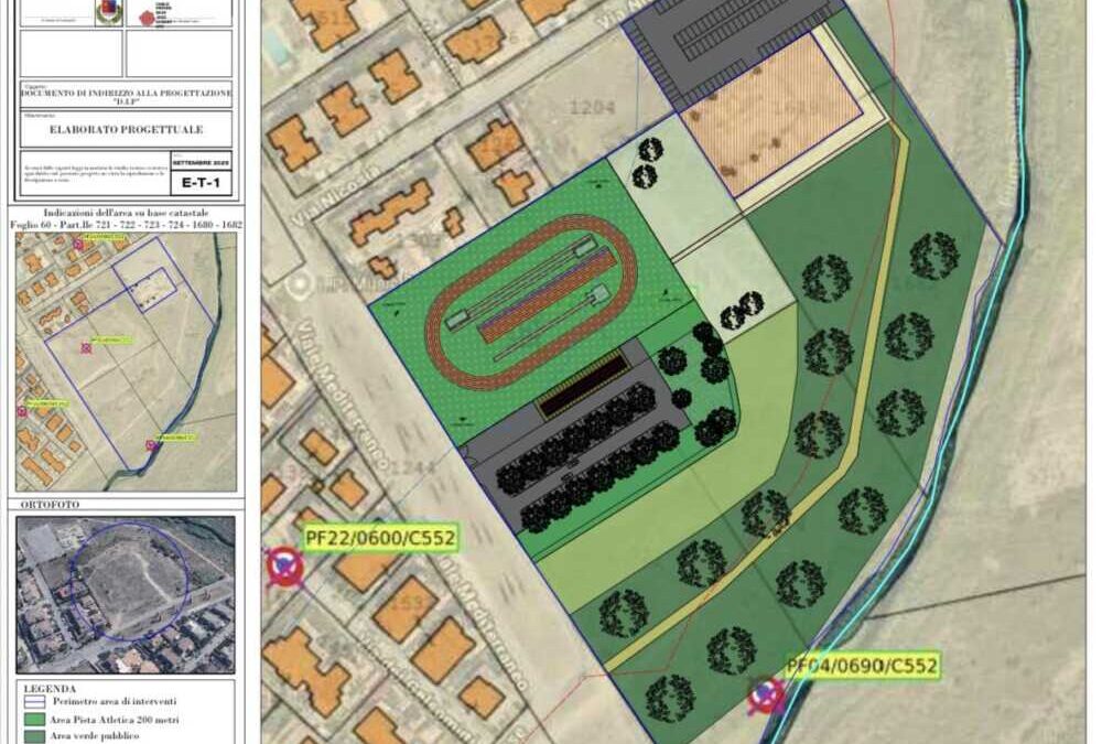 A Ladispoli si progetta la pista di atletica che nascerà zoppa