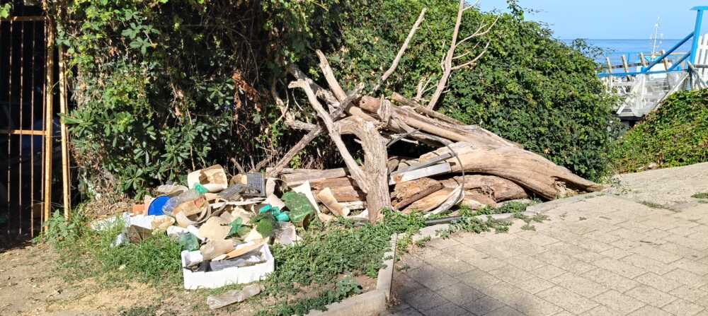 rifiuti abbandonati palafitte lungomare marconi santa marinella (2)