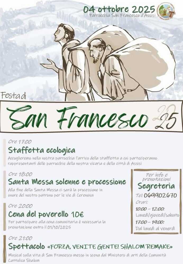 Locandina San Francesco