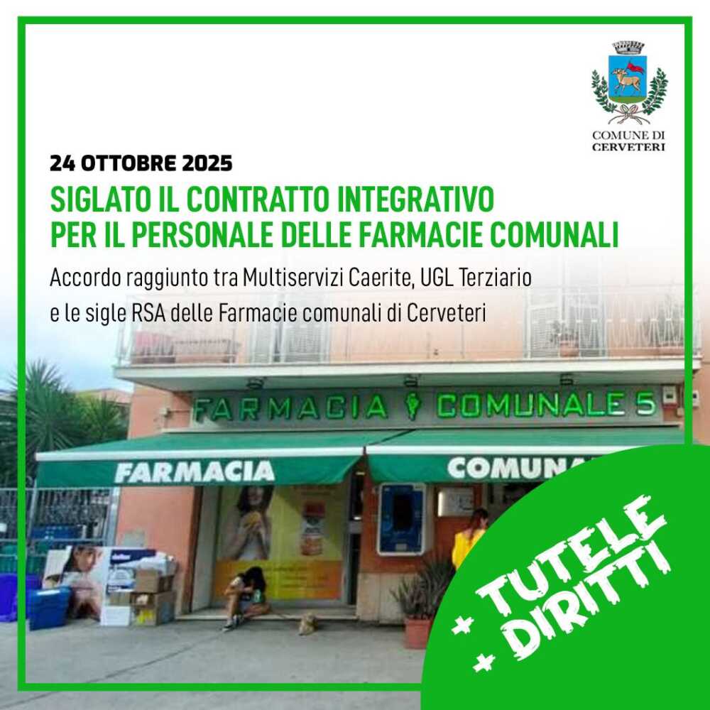 Siglato il contratto integrativo delle farmacie