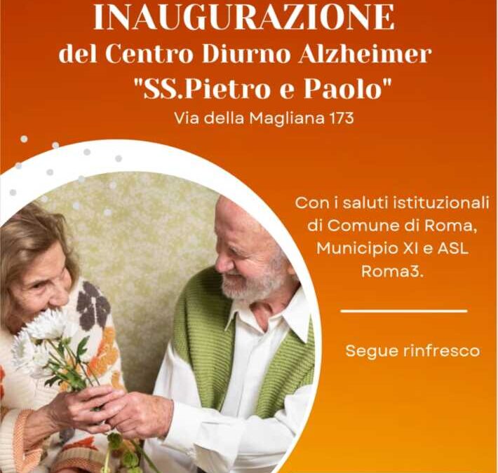 Il 29 ottobre inaugurazione del terzo Centro Diurno per l’Alzheimer della Asl Roma 3 alla Magliana