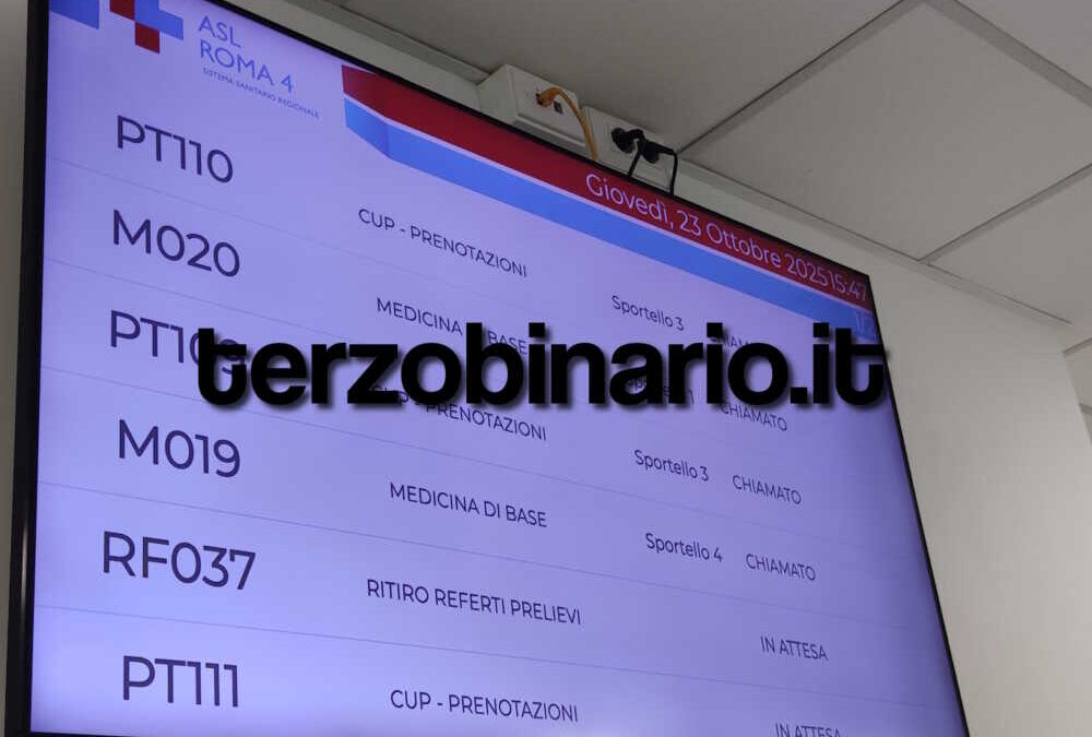 Cup di via Cadorna a Civitavecchia, la Asl Roma 4: “Servizio presto riattivato”