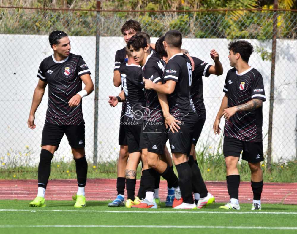 derby Santa Marinella Tolfa esultanza