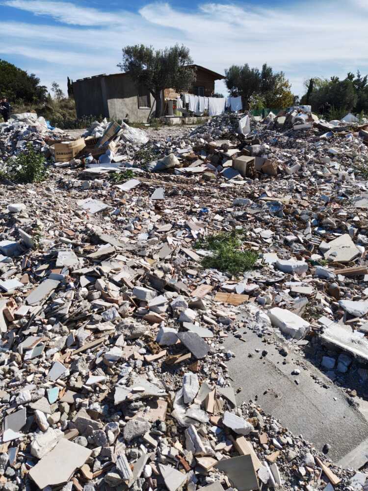 discarica abbandonata