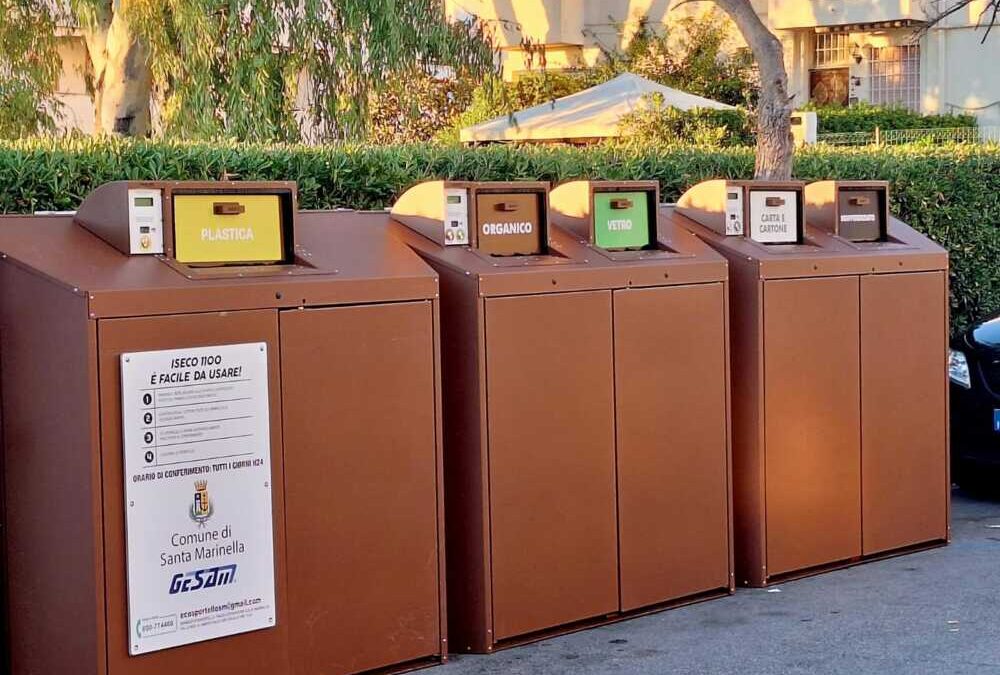 Nuove isole ecologiche a Santa Marinella