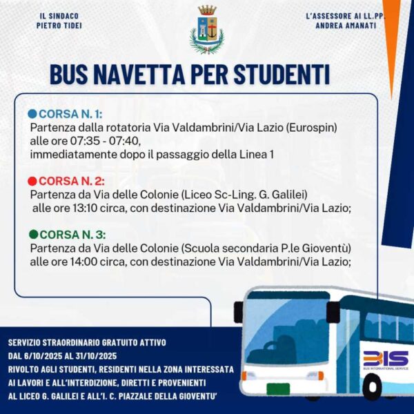 lavori italgas valdambrini bus santa marinella