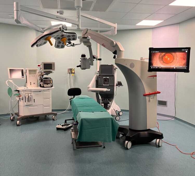 Inaugurata la sala operatoria oculistica del Padre Pio di Bracciano