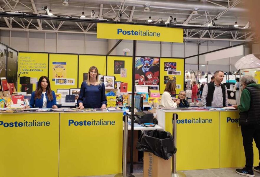 stand filatelico romics poste