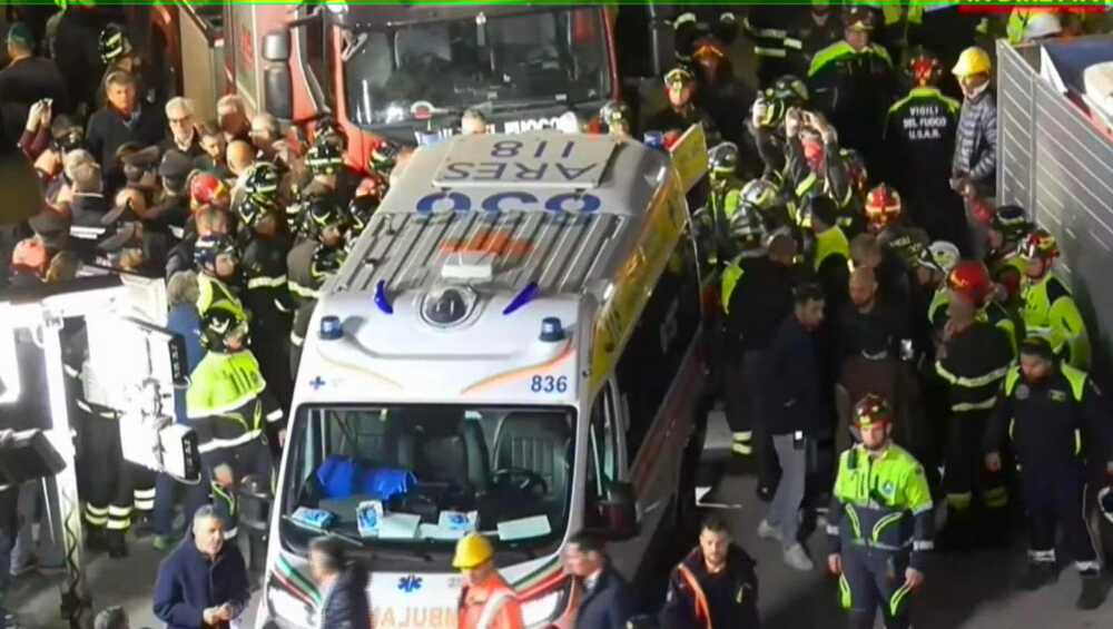 Morto l’operaio estratto dai pompieri a Torre dei Conti