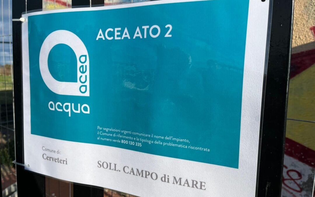 Conclusi i lavori per il by-pass, da oggi un sistema di depurazione nuovo ed efficiente per Campo di Mare e Cerenova